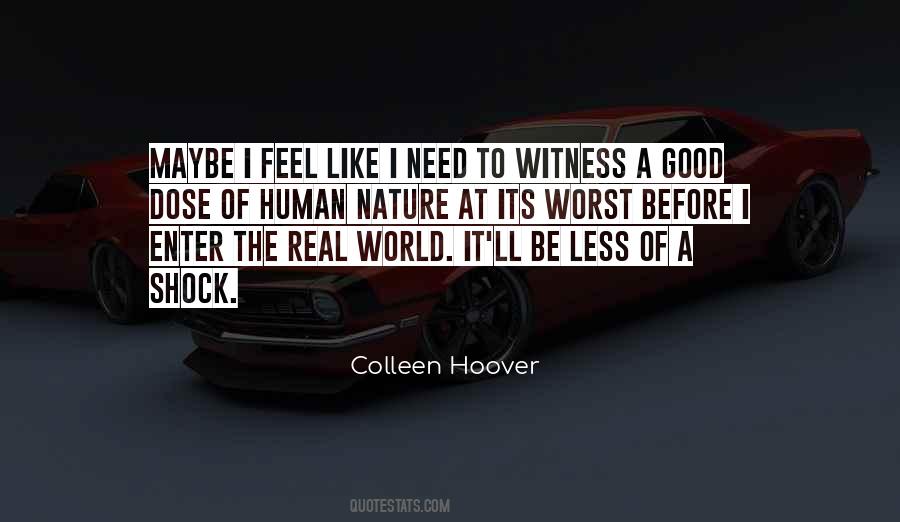 Shock The World Quotes #476276