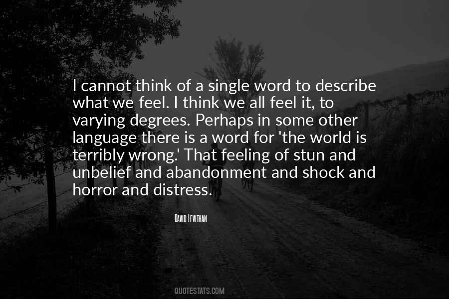 Shock The World Quotes #839578
