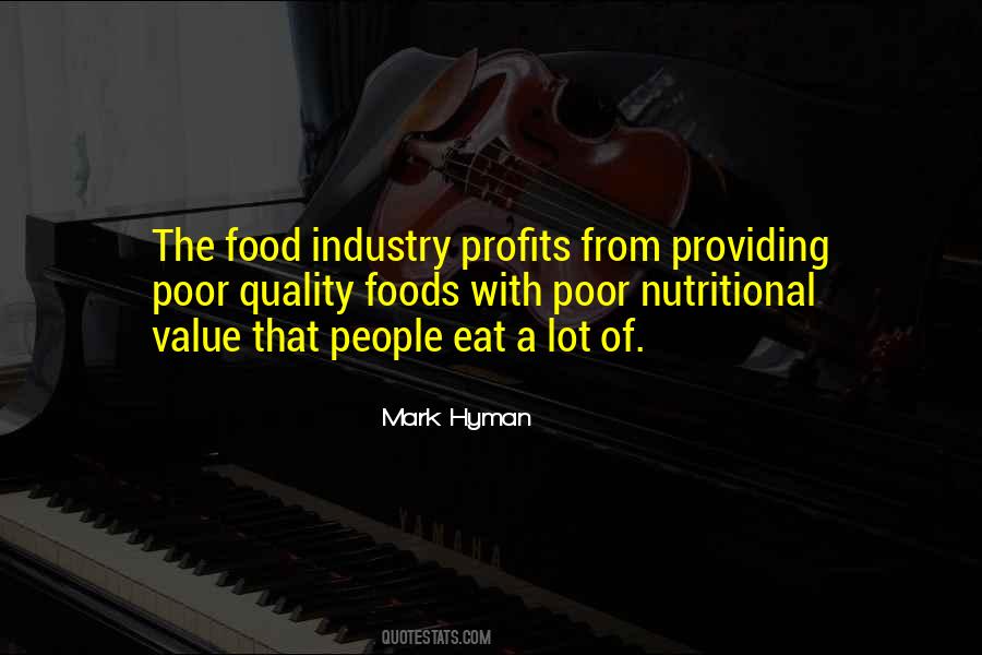 Quality Foods Quotes #1849210