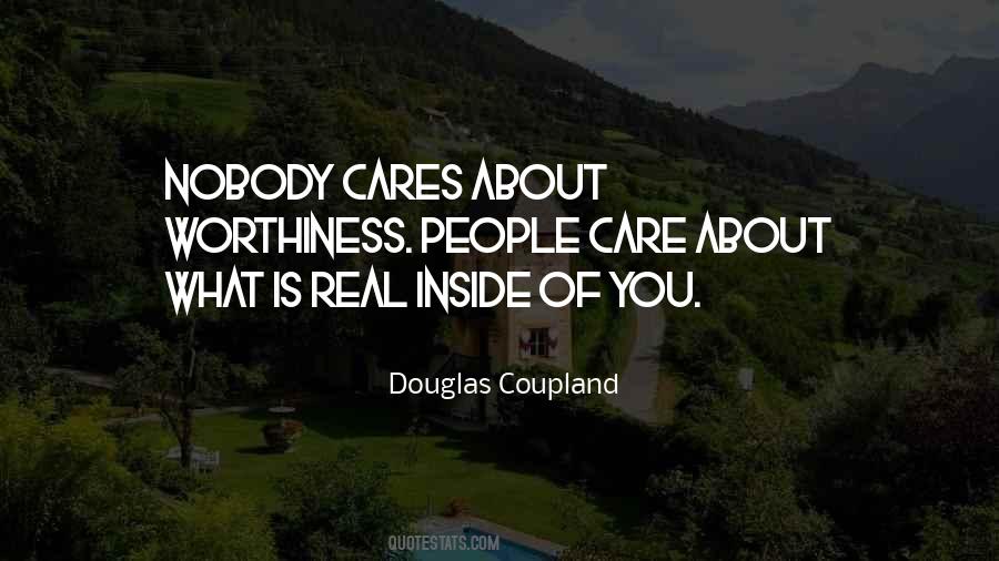 Nobody Cares You Quotes #1373384