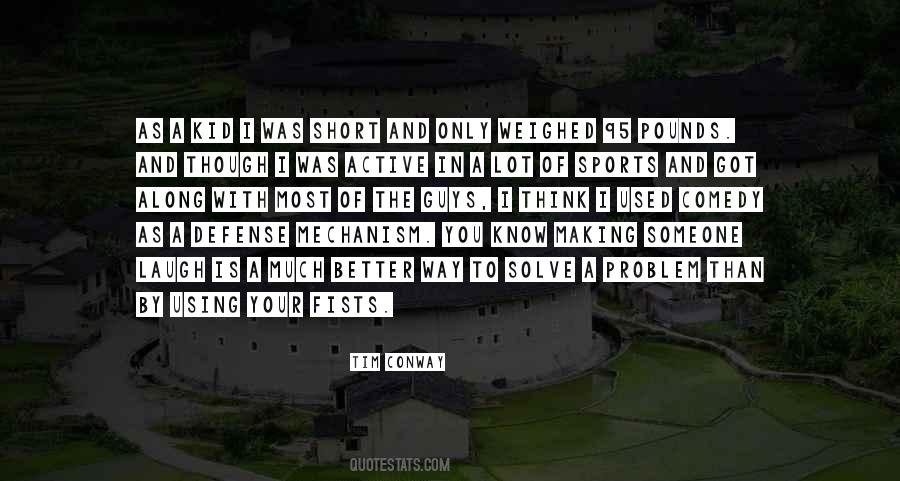 Defense Sports Quotes #1259760