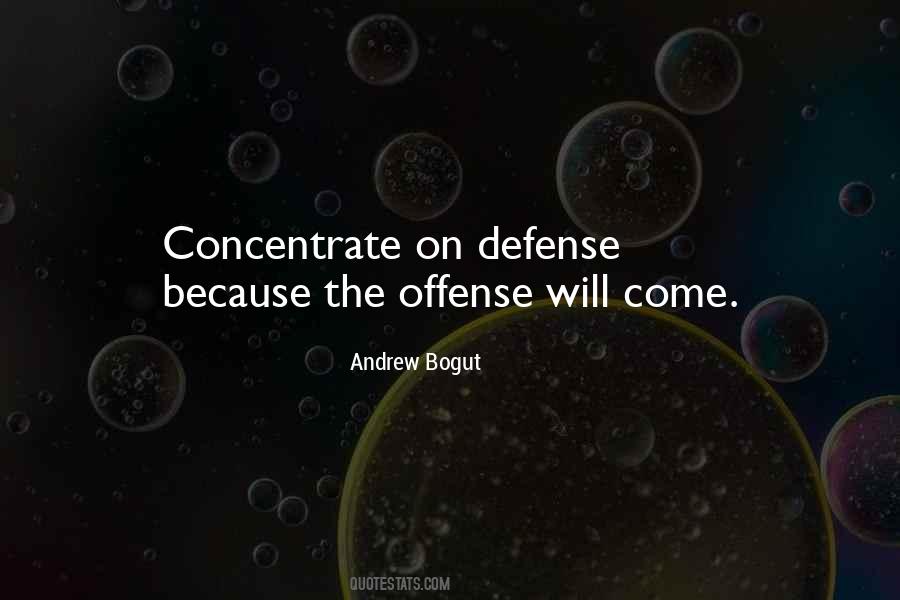 Defense Sports Quotes #1689016