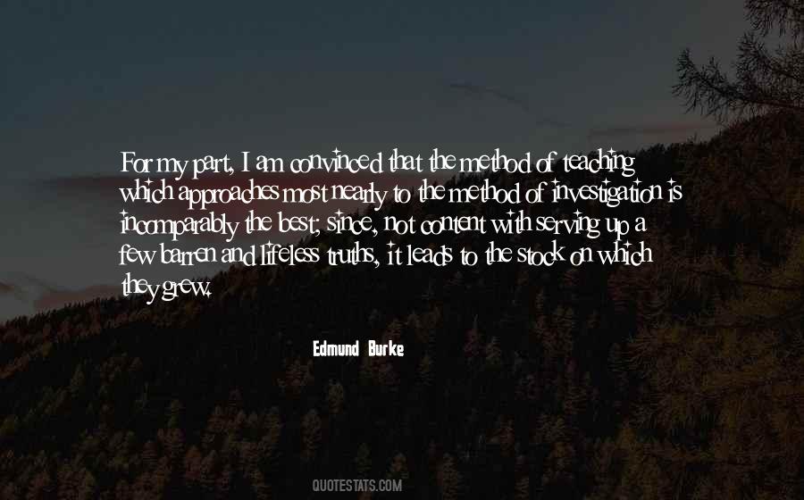 Not Content Quotes #1085267