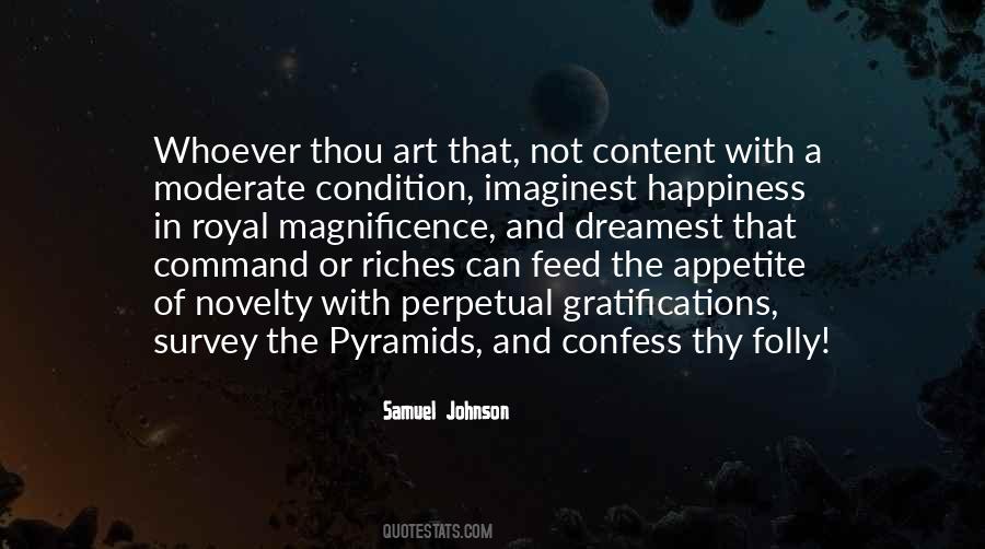 Not Content Quotes #113539