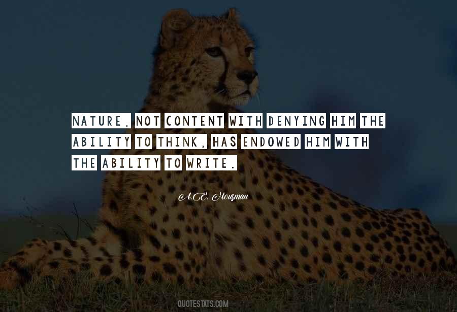 Not Content Quotes #1180933
