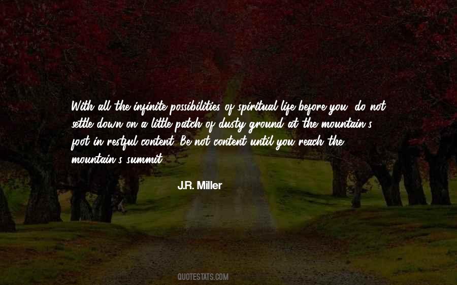Not Content Quotes #1388011