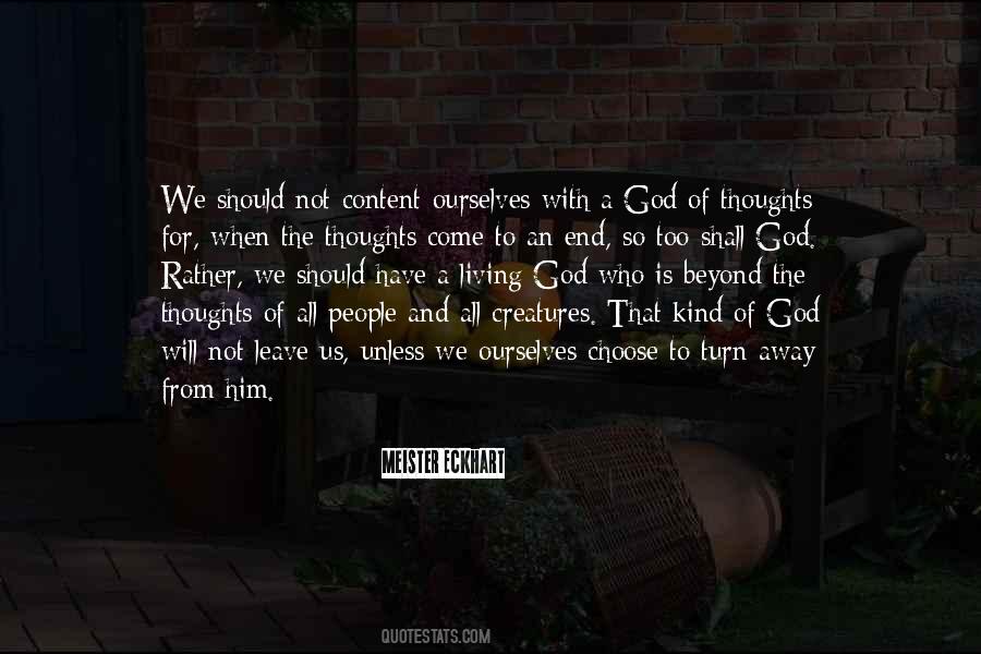 Not Content Quotes #1398893