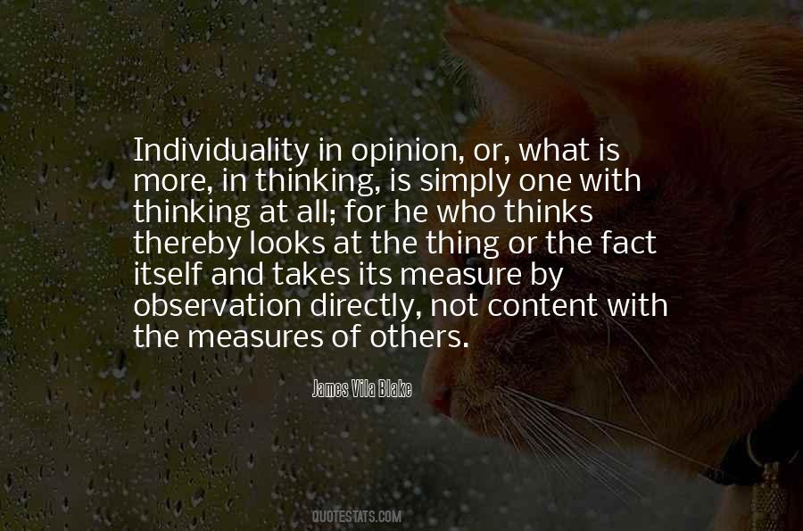 Not Content Quotes #1598859