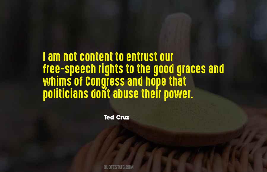 Not Content Quotes #1695182