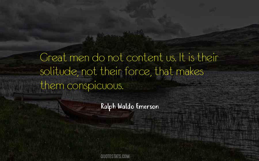 Not Content Quotes #262380