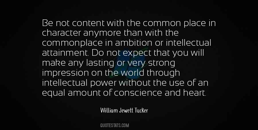 Not Content Quotes #29161