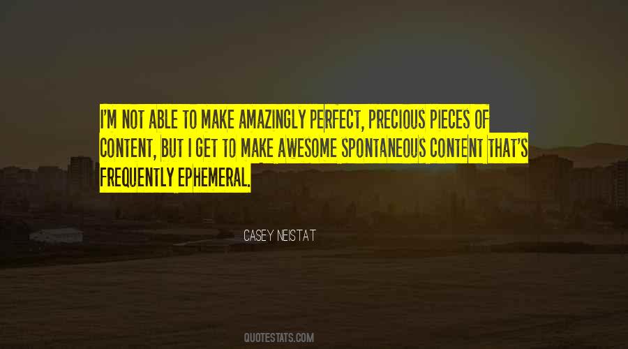 Not Content Quotes #49274