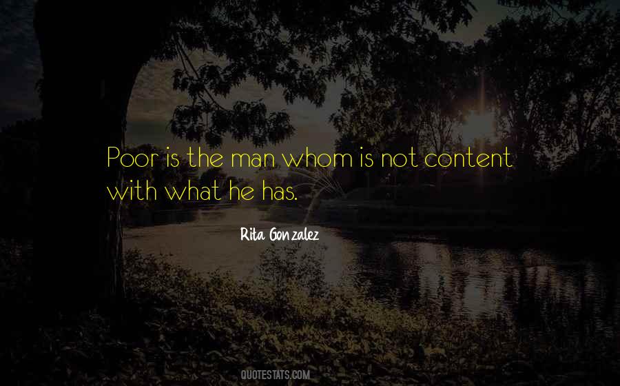 Not Content Quotes #563152
