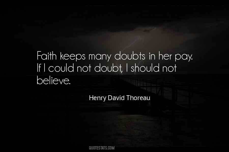 I Believe In Faith Quotes #1050630