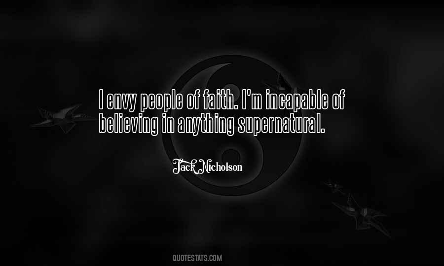 I Believe In Faith Quotes #1710978
