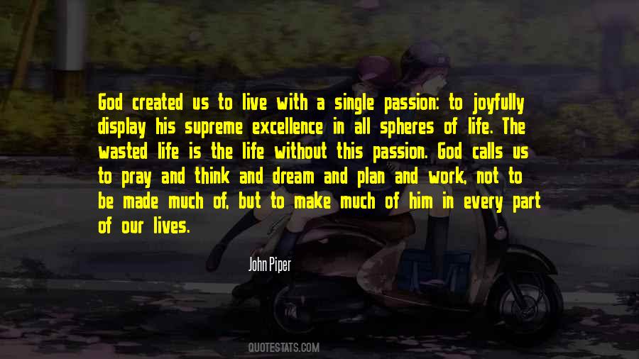 Passion And Excellence Quotes #660325