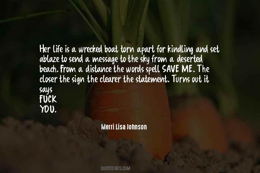 Message For Her Quotes #1546782