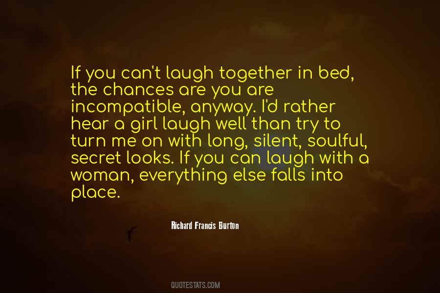 If You Can Laugh Together Quotes #439648