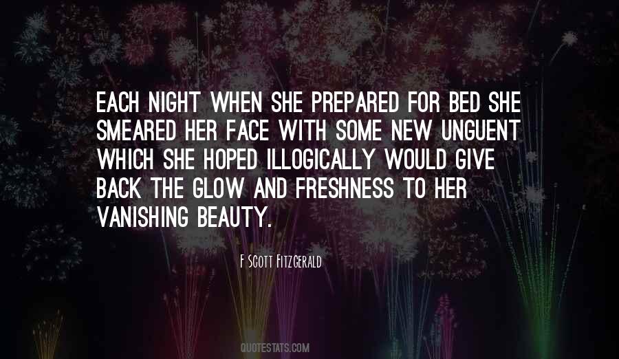 Glow On The Face Quotes #1498769