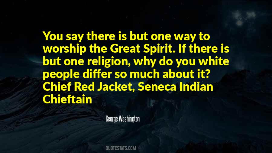 Chief Red Jacket Quotes #1382144