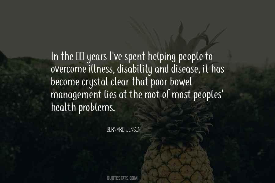 Peoples Problems Quotes #309505