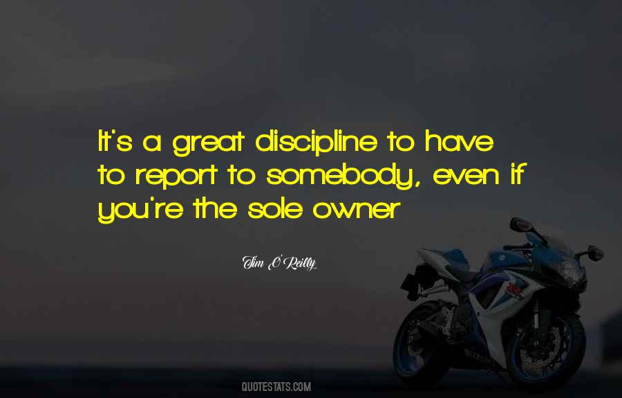 Business Discipline Quotes #865540