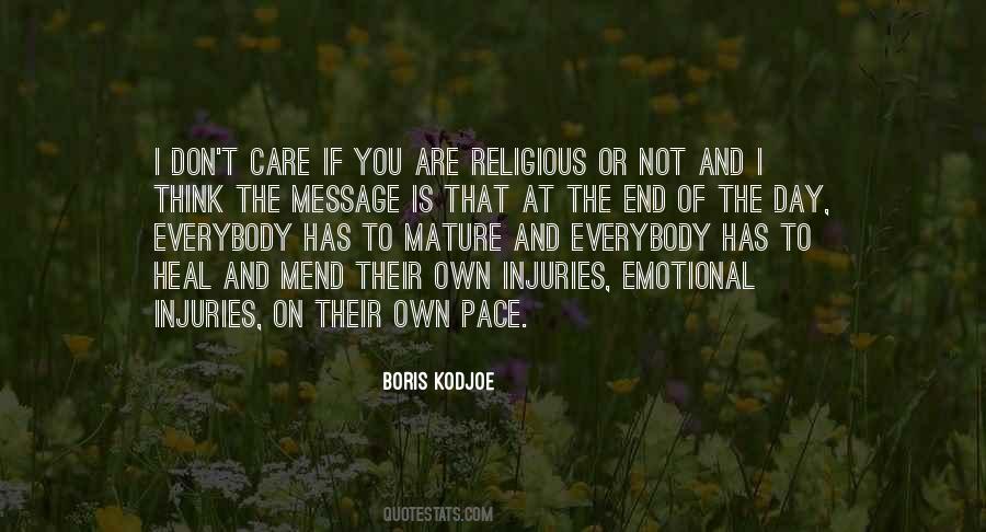 Message Of The Day Quotes #1197262