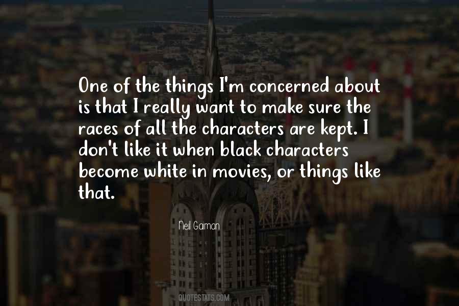 Black Character Quotes #1442427