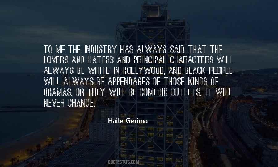Black Character Quotes #409985