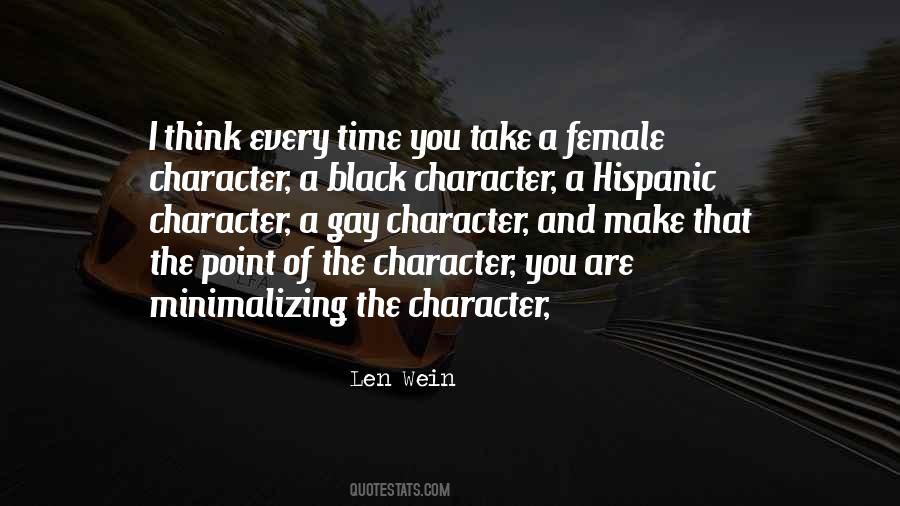 Black Character Quotes #890921