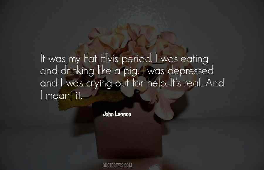 Fat And Depressed Quotes #549158