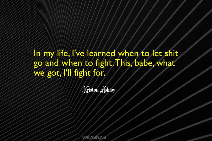 Learned To Let Go Quotes #667271