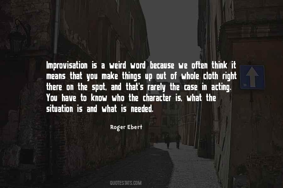 Thinking Of You Character Quotes #1177916