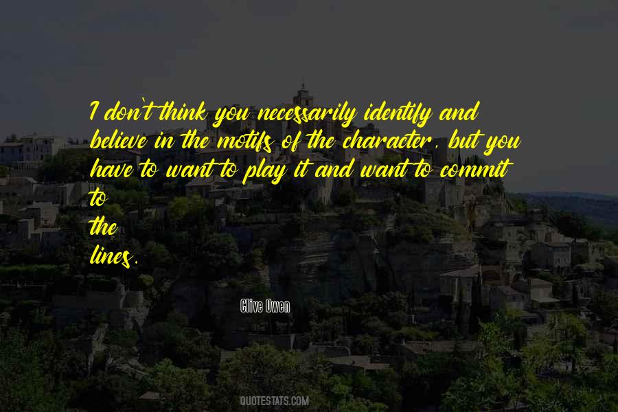 Thinking Of You Character Quotes #195421