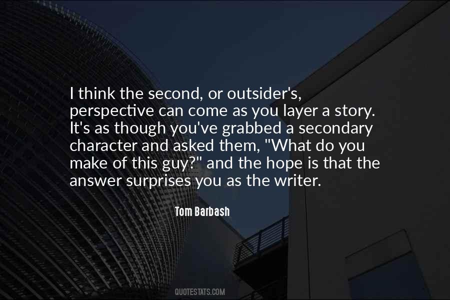 Thinking Of You Character Quotes #481054