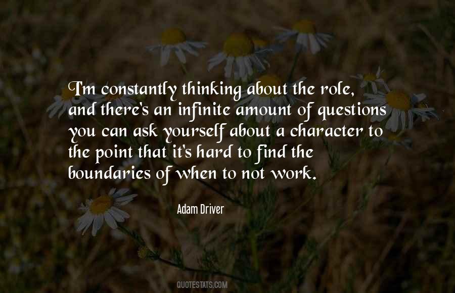 Thinking Of You Character Quotes #697150