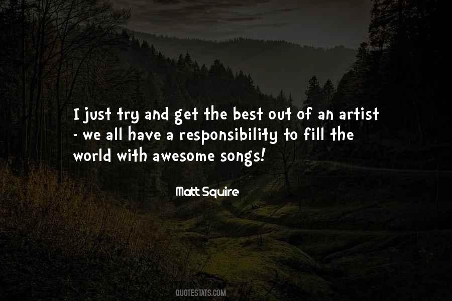 Song Artist Quotes #100