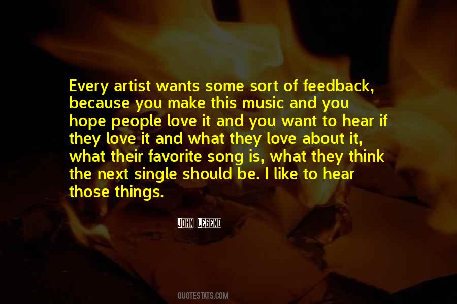 Song Artist Quotes #1291709