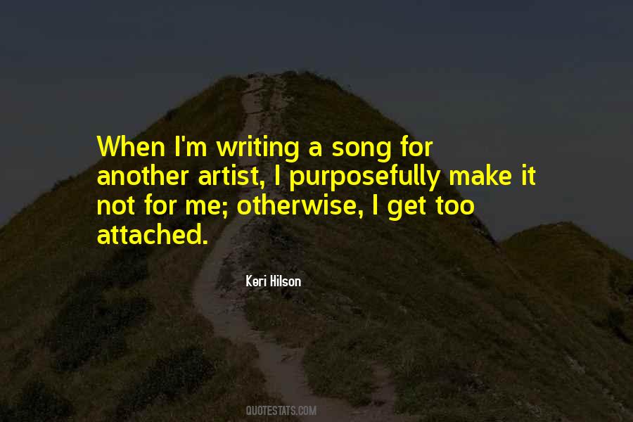 Song Artist Quotes #772851