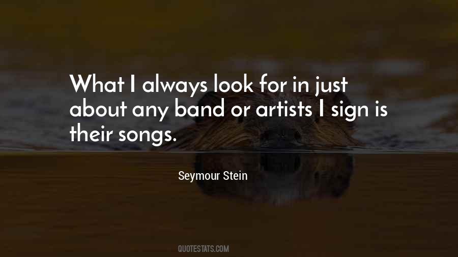 Song Artist Quotes #882156