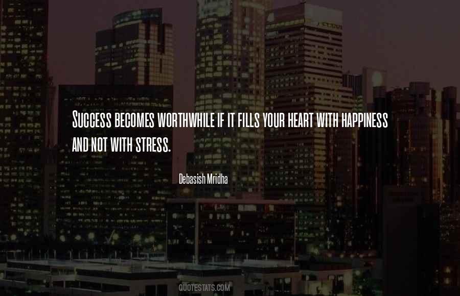Stress Success Quotes #640336