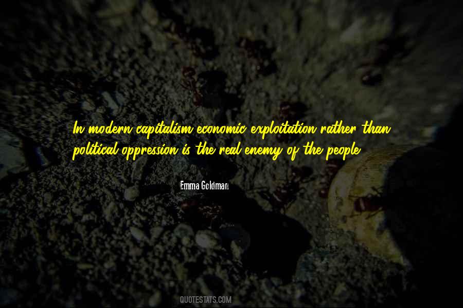 Oppression And Exploitation Quotes #1499942