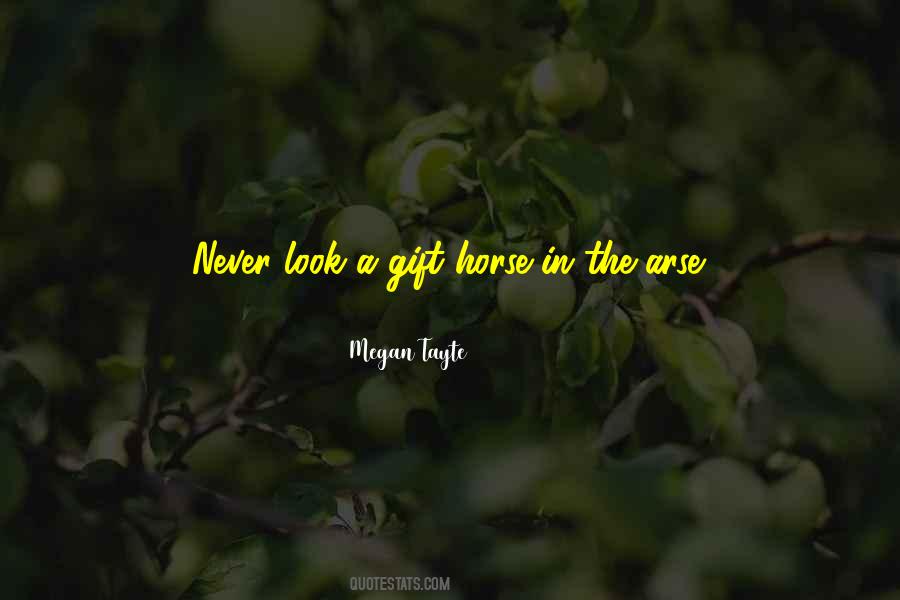 Never Look Quotes #1328536