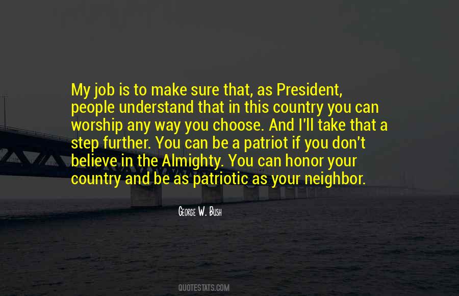 Patriotic President Quotes #1551957