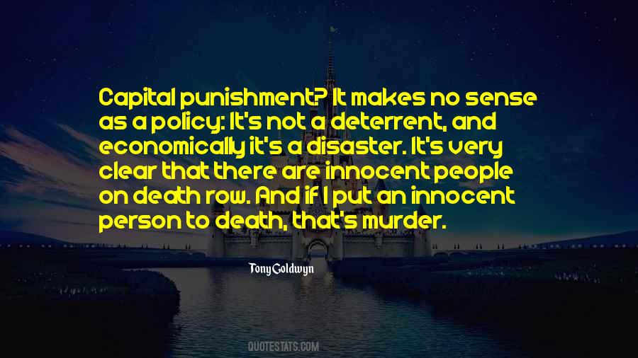 Capital Punishment For Quotes #231839