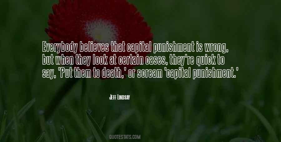 Capital Punishment For Quotes #63786