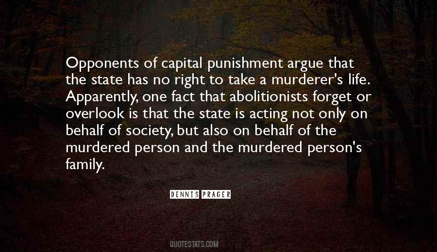 Capital Punishment For Quotes #664730