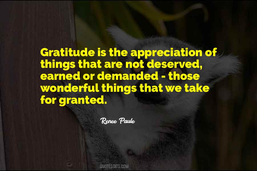 We Take Things For Granted Quotes #466342