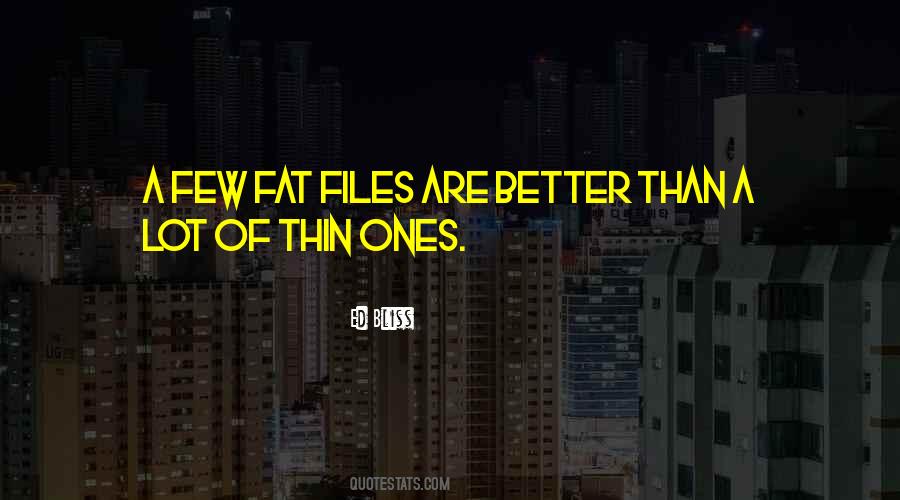 Fat Thin Quotes #1319810