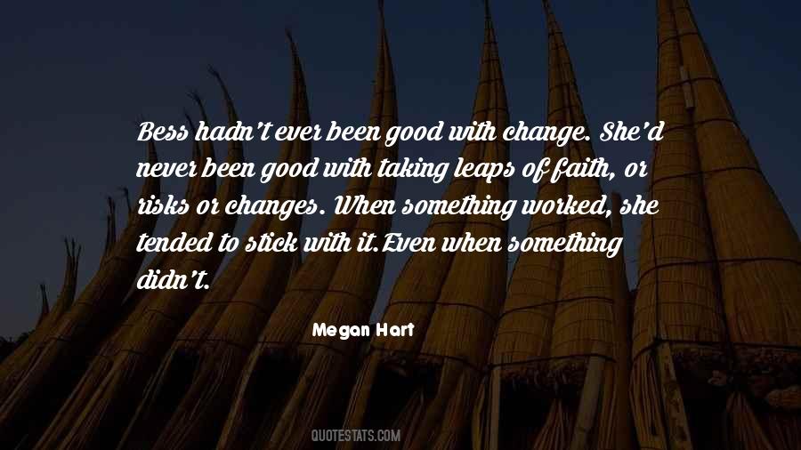 Few Leaps Of Faith Quotes #1273989